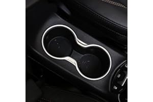 YUZHONGTIAN HIGH FLYING - Para Compass 2017 - 2020 ABS Cup Holder Molduras Interiores Mate 1 piezas