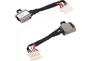 FLESHY LEAF Câble d'alimentation de rechange pour Dell Inspiron 13 5370 5471 Vostro 5471 P87G P88G TV8K5 0TV8K5