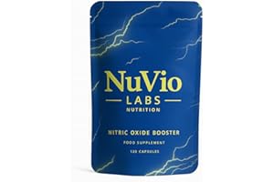 Nitric Oxide Supplements for Men – High Strength 3140mg Science Backed L-Arginine/L-Citrulline – Nitric Oxide Booster for Blood Flow, Male Health, Energy, & Gym Pump | Nuvio Labs Nutrition