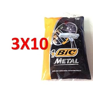 Bic Metal Quality Disposable Men's Shaving Razors, Best Single Blade, 3X10-count… - Image 5