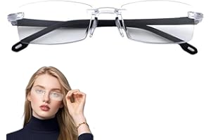 REINREUDE Smart Glasses With Smart Glasses Auto Focus Auto Reading Glasses For Men And Women Near And Far Blue Light