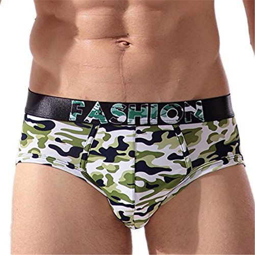 Preisvergleich Produktbild Sannysis 2017 Herren Unterwäsche Baumwolle Camouflage Unterhose (Tarnung, XXL)