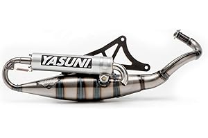 Yasuni exhaust Scooter R aluminum for Piaggio