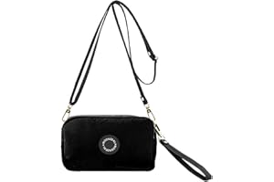 ModaZeal Small Handbags for Women Nylon Cross Body Bag Ladies Phone Bags Mini Shoulder Bag with Wristlet/Crossbody Strap