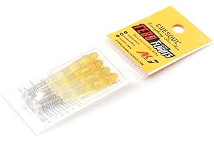 CUESOUL TERO AK7 Alberi per Freccette con Gradiente di Colore telescopico a Molla Incorporato, Set di 4 Pezzi