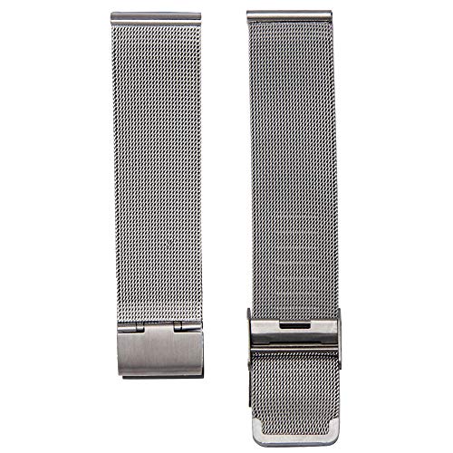 Correa De Reloj De Pulsera De 20/18Mm Banda De Relojes De Acero Inoxidable Milanesa De Moda Relojes Hombre Correa Acero