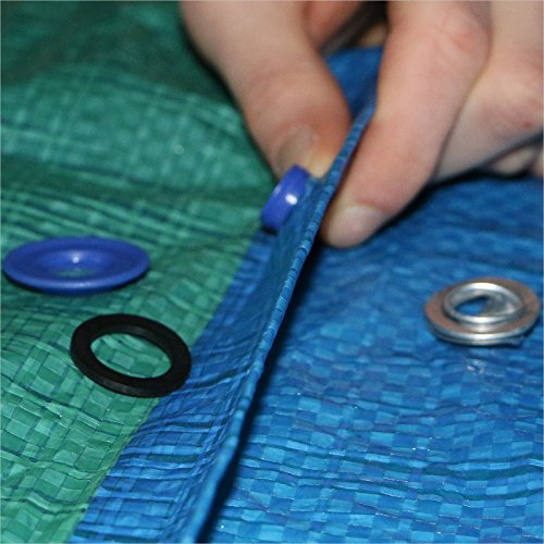 Kunststoffösen 11,5 mm 30 Stück - 3