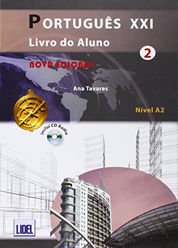 Portuges XXI 2 (Libro + CD): Livro do aluno + CD 2 ed 2014 (A2) (Portugus Xxi Nova Edio)