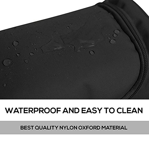 Hochwertiger Premium Kulturbeutel zum Aufhängen | Große Kulturtasche | Hanging Toiletrybag for Men/Women | Unisex | schwarz | Necessaire für die Reise | Die ultra-leichte Waschtasche für deinen Urlaub - 7