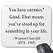 Produktbild Winston Churchill Quote 3a Mouse Pad