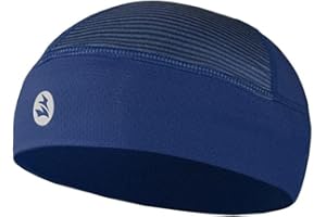 EMPIRELION Low-Profile Cooling Helmet/Hard hat Liner, Stretch Working Cap, Summer Sweat Wicking Skull Cap, Running Beanie Sun Protection