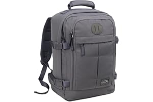 Cabin Max Metz Zaino 40x30x20 bagaglio a mano ideale e zaino da viaggio per aerei, borsa da viaggio - bagaglio a mano 40x30x25 compatibile con Wizz Air ed Eurowings (Riciclato rPET 40x30x20cm)