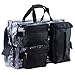 MUA LIMITED Easy Access Cosmetic Carry All Bag, Clear Makeup Artist Organiser with Shoulder Strap, Black