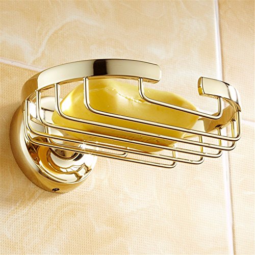 LOSTRYY kontinental Hotels Seifenschale Seife Netto-Gold Toilette Bad Regal - 5