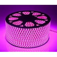 Errol LED Strip Rope Light,Water Proof,Decorative led Light with Adapter. (Pink, 50 Meter)