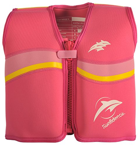 The Original Konfidence Jacket - Fuchsia Wave (6-7 Years)