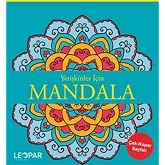 Yetişkinler İ&ccedil;in Mandala-Mavi
