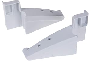 DL-pro Juego de soportes para puerta Liebherr 7438550 7438548 (derecha e izquierda)