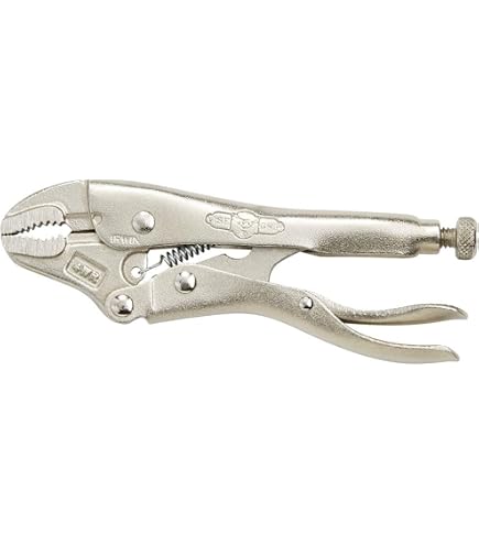 Pince Étau Irwin Vise-Grip 502L3 25,4 Cm - Mâchoire Incurvée + Coupe-Fil - Verrouillage Puissant