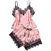 Merry See Love Kalp Baskılı Şortlu Pijama Takımı