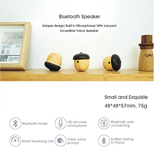 Portable-Bluetooth-Speaker-Nut-ZCITY-Mini-Wireless-Wood-Outdoor-Rechargeable-Loudspeaker-Car-Subwoofer-stereo-audio-player-as-Christmas-Gift-for-Smartphone-and-Home-Deco