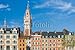 Produktbild Poster-Bild 120 x 80 cm: "View on chamber of commerce in Lille", Bild auf Poster