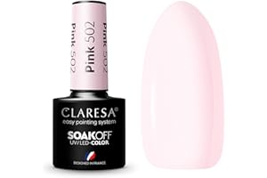 Claresa Lakier Hybrydowy Pink 502 Delikatny Róż