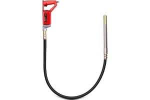 Betongskakare 1 550 W med 2 m slinglängd, elektrisk betongfuktare, 35 mm betongskakare, flaskskakare, betong, skakningsflaska