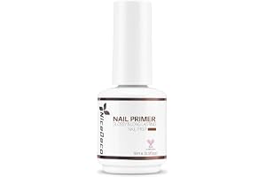 Nicedeco Gel Nail Primer, lufttorkning 0,5 oz flytande toppbindning primer naturlig bond gel nagelprimer/akryl nagelprimer, för nagellack