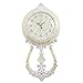 Produktbild OLILEIO europäischen Stil Wohnzimmer Wall Clock Clock Mute kreative Mode Metal Stil Swing Bügeleisen Quarzuhr, Andere, Ht 103 Nicht Schwingen