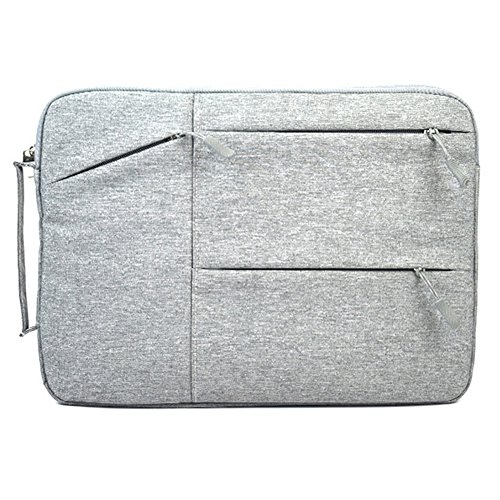 ZiXing Laptophülle Oxford Tuch Notebooktasche mit Seitentaschen mit Griff für Apple Macbook/ Acer/ Asus/ Dell/ Fujitsu/ Lenovo/ HP/ Samsung/ Sony/ Toshiba