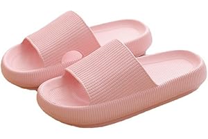 YYW Badeschuhe Herren Damen Cozislides Original Slippers Cloudyzz Badeschlappen Schlappen Wolke rutschfeste Hausschuhe Home Sommer Garten Pantoletten Badeschlappen Flip Flops