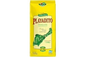 Yerba Mate Playadito 1 Kilo Loose Leaf Tea With Stems