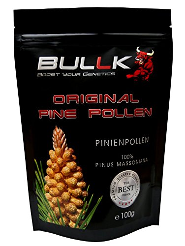 Pine Pollen (Pinien Pollen) - 100g | Wildsammlung | Über 99% Zellwand gebrochen | Laborgeprüfte Qualität | 100% natürlich