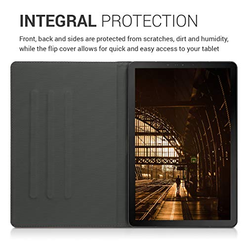kwmobile Samsung Galaxy Tab S4 10.5 Hülle - Tablet Cover Case Schutzhülle für Samsung Galaxy Tab S4 10.5 mit Ständer