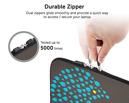 Sidorenko Laptop Tasche f  r 15 - 15 6 Zoll   Universal Notebooktasche Schutzh  lle   Laptoptasche aus Neopren  PC Computer H  lle Sleeve Case Etui  G