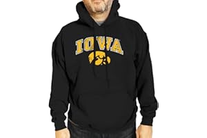 Campus Colors NCAA Adult Arch & Logo Gameday Hooded Sweatshirt - Multiple Teams, Sizes