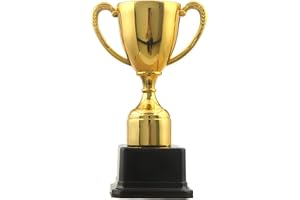 WEZCHUGHAOL Mini Trophies, Mini Gold Trophy Award Cups, Kids Reward Trophy Football, Soccer, Baseball Winners Small Champion Cup Prize for Parties, Sports Carnivals Celebrations Trophy Cups