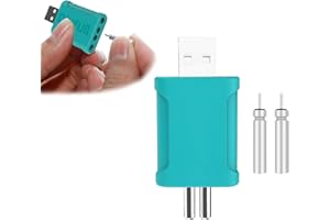 Recitem CR 425 - Batterie de pêche LED rechargeable - Pour flotteurs de pêche, flotteurs de pêche, flotteurs LED - Accessoire de pêche CR425 USB - Batterie flottante