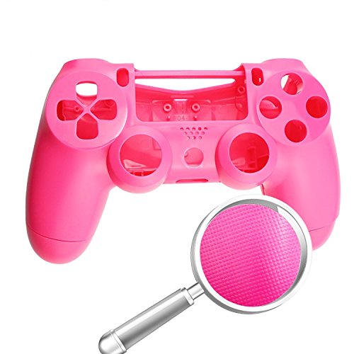Preisvergleich Produktbild Controller Austauschgehäuse - Rosa mit Pad und Tasten / PS4
