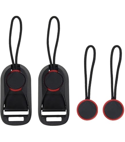 Dragonne à Dégagement Rapide Pour Appareil Photo - 4 Boucles Avec Attaches, Compatible La Plupart Des Boîtiers Et Jumelles