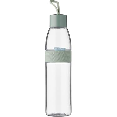 Gift Base 'Eat Sleep Game Repeat' Sportswasserflasche – 600 Ml, Weißes Metall, Inkl. 2 Verschlusskappen