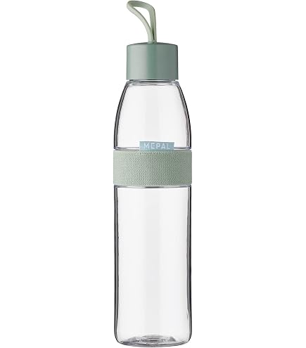Opard Trinkflasche 800 Ml – BPA-frei, Tritan, Mit Zeitmarkierung, Auslaufsicher, Mattiert