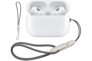 PANYI Airpods Pro 2 Lanyard, Handschlaufe Anti Drop Strap, Anti-Drop Seil SchlüSselband Kompatibel Airpods Pro 2, Handgelenk SchlüSselband Mit Rillen Geschlossen Lanyard