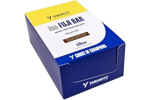 IAF NETWORK SPA Yamamoto Nutrition Iso-Fuji BAR, Barretta Multistrato con 13 g di Proteine Arricchita con Proteine Isolate Volactive, Gusto Vaniglia e Choco Brownie con Cioccolato Fondente