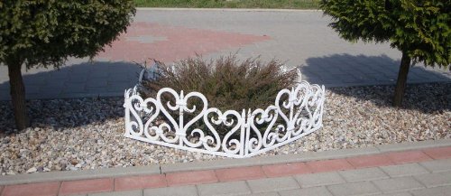 ZAUN RASENKANTE GARTENZAUN ZIERZAUN BEET 2,36 m - 6