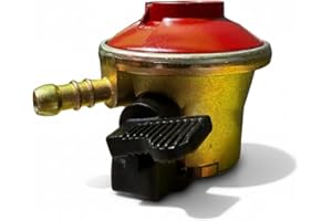 JD Brands PATIO GAS/BBQ REGULATOR - 27mm Clip On 37mbar - 1.5kgh Fits Calor Gas/Flogas - BBQ/Patio Heater