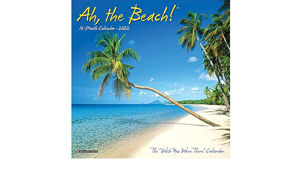 Ah The Beach! 2022 Mini Wall Calendar : Amazon.co.uk: Books