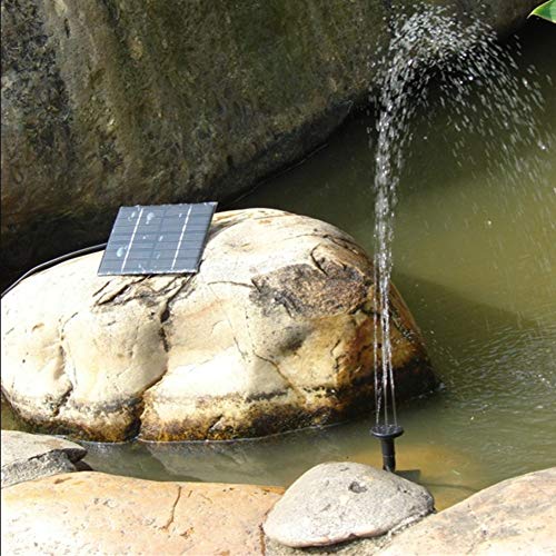 Preisvergleich Produktbild ZLJWRQY Springbrunnen Pumpe, Solar Power Water Pump Garden Fountain / Unterwasserpumpe Für Wasserkreislauf-Teigbrunnen
