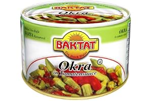 BAKTAT 350 g okra i tomatsåsbakat – delikat topp ny